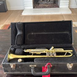 Gold Besson Trumpet 