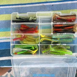 55 Plastic Swim baits