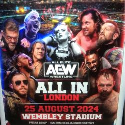 Aew All In:london 2024 With Zero Hour