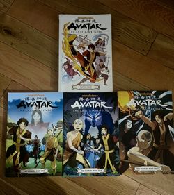 Avatar The Last Airbender, The Search- Lot of 4 Books