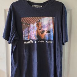 Playboy x Pacsun 2020 Blue Graphic T Shirt