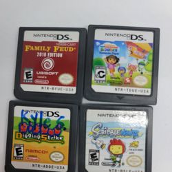 Nintendo DS GAMES  Gameboy  Set Lot Of 4