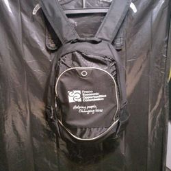 Black Backpack.