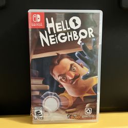 Hello Neighbor for Nintendo Switch video game console System or Lite Oled Neighbors 