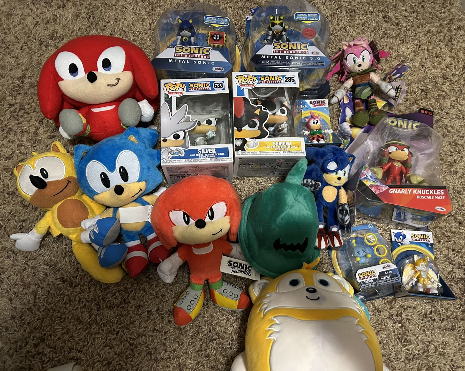 Lot of Sonic Merch