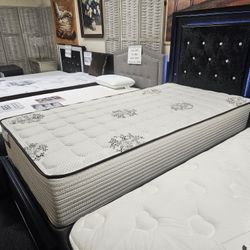 Brand New Black/White/Champagne LED Twin Bedframe