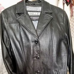 Fine Leather Lady Jacket