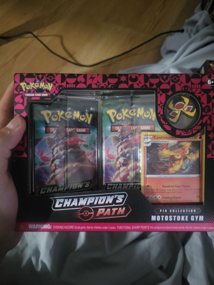 Pokemon Champions Path Pin Box