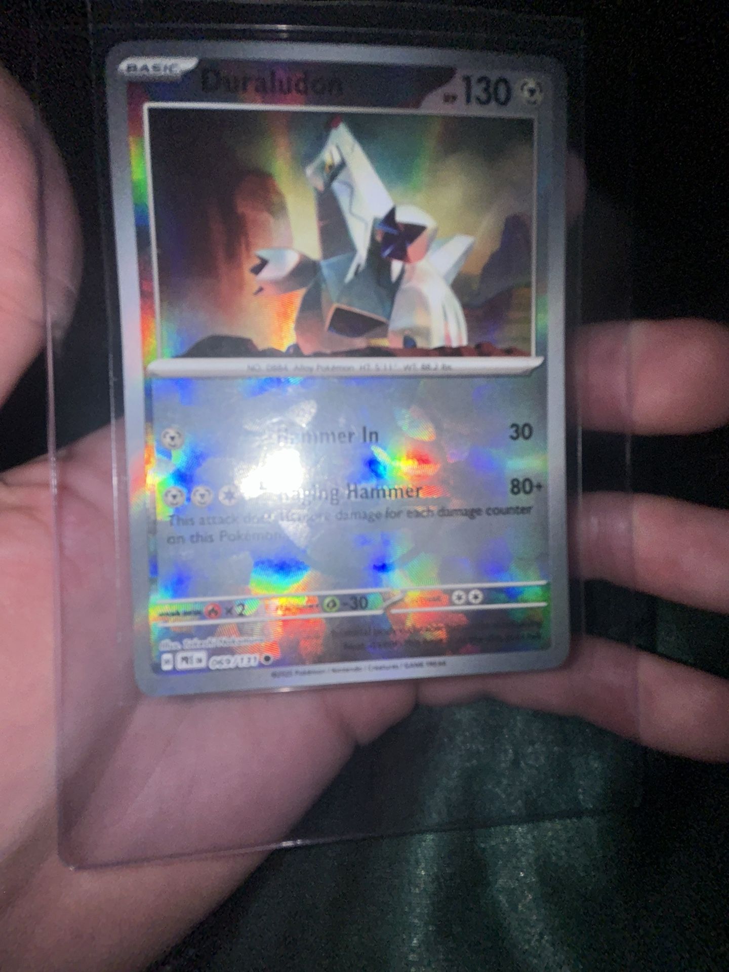 Pokemon TCG Duraludon #69 (master ball rare)