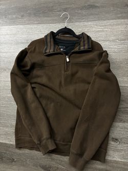 Brown zipup
