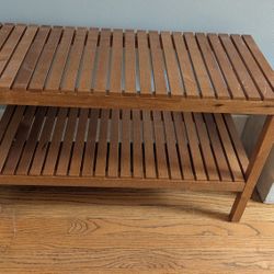 Shoe Storage Bench
