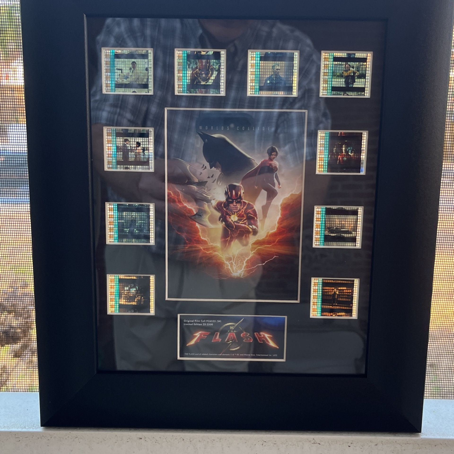 Limited Edition “DC The Flash, Worlds Collide” Commemorative Plaque