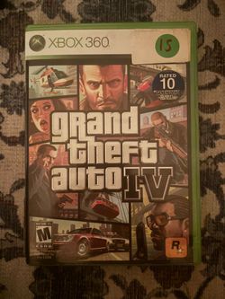 Grand Theft Auto iv Xbox 360