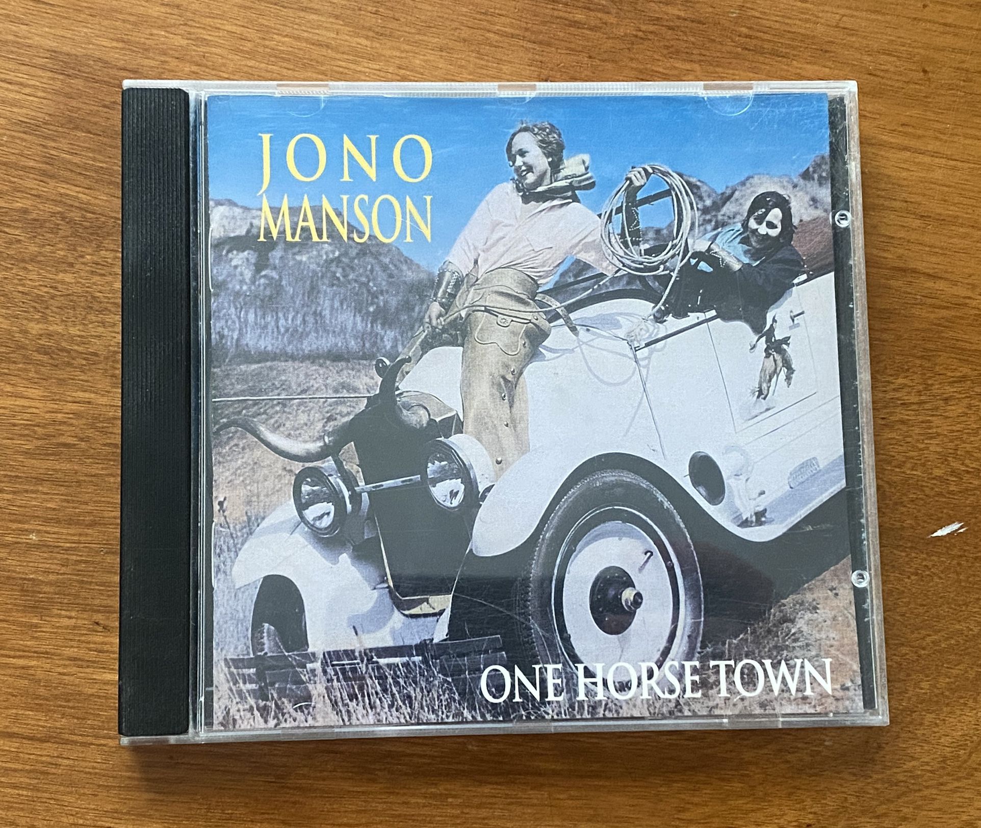 JONO MANSON One Horse Town CD 1994 Self-Released Rock Blues Album