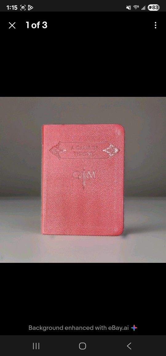 A Game of Thrones (Barnes & Noble exclusive leather bound edition)