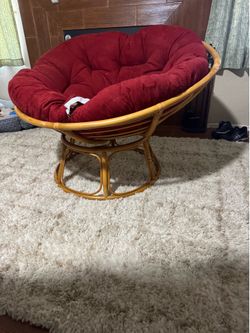 Papasan chair chair