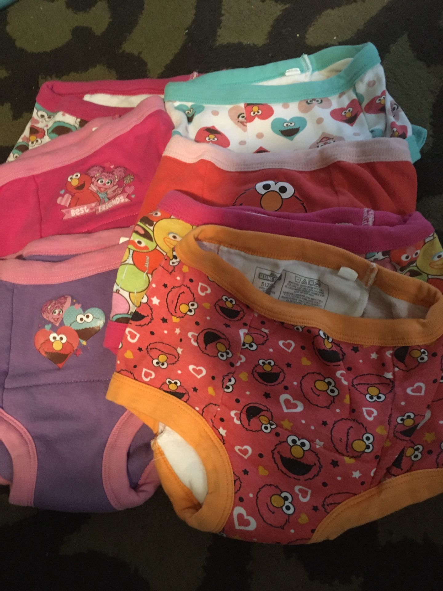Sesame Street 3t Training Underwear
