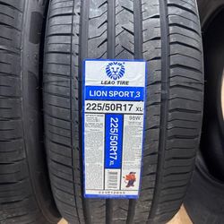 225 50 17 New Tires 