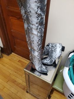 Snakeskin Boots