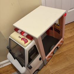 Our Generation Rescue Ambulance Playset with Electronics for 18" Dolls