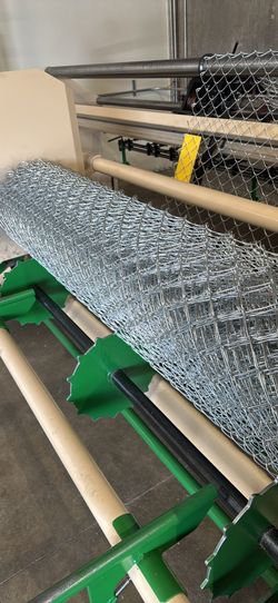 Chainlik Fence roll Brand New 6ft x 50ft 11.5GA 2” 1/4 Mesh Domestic