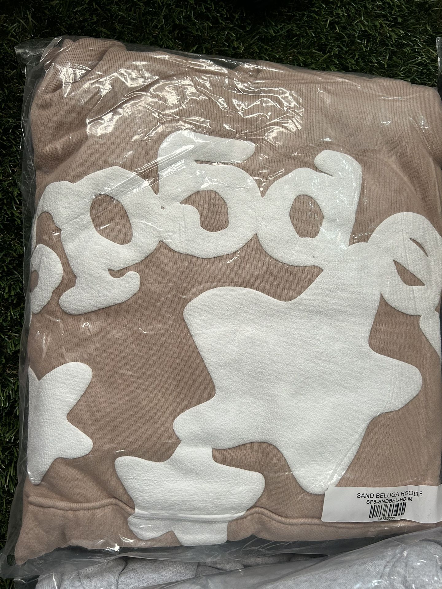 Sp5der (spider) Hoodie Tan Beluga