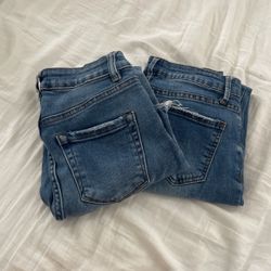 Two Pairs of jeans Size: 1 & 3