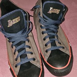 converse custom lakers size 12 