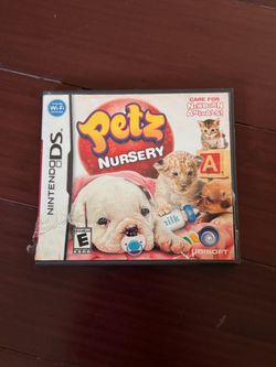 Petz Nursery Nintendo DS Game
