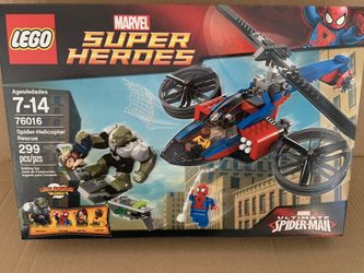 Lego Spider-Helicopter Rescue Set