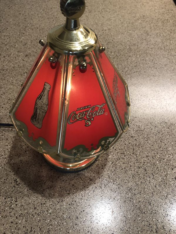 Vintage Coca Cola Lamp Turns On With Touch For In Tempe Az Vintage Coca Cola Lamp Turns On With Touch