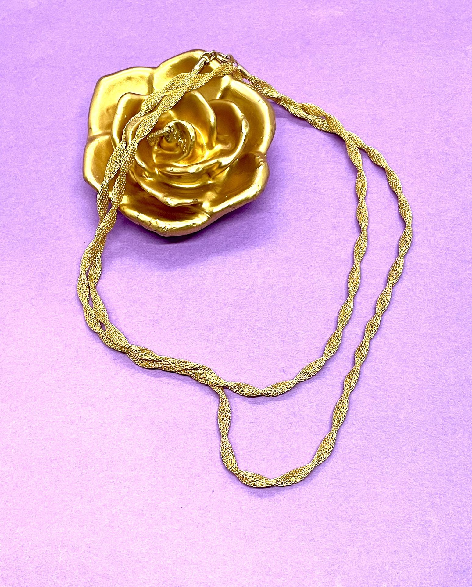 Asian Gold Twist Chain