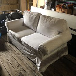 white couch