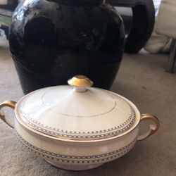 Vintage Pope Gosser Vegetable Formal/Tureen/Covered China