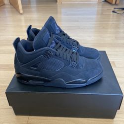 Air Jordan 4 Black Cat Size 10