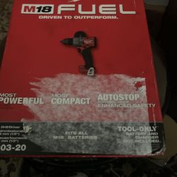 Brand New Milwaukee M18 Fuel Drill/Driver 2903-20