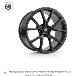 RS Satin Wheels black 20x8.5