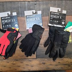 Giro Men's Remedy X II and Remedy X Cycling Gloves, size S/M