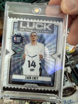 2024 Nba Prizm Zach Edey 15/20