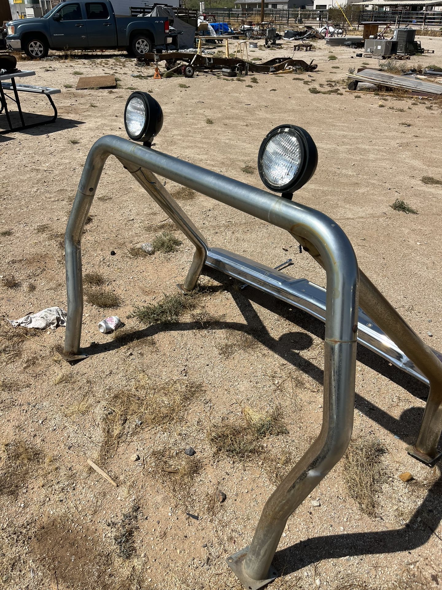 1973 To 1987 Chevy Squarebody Roll Bar With Lights