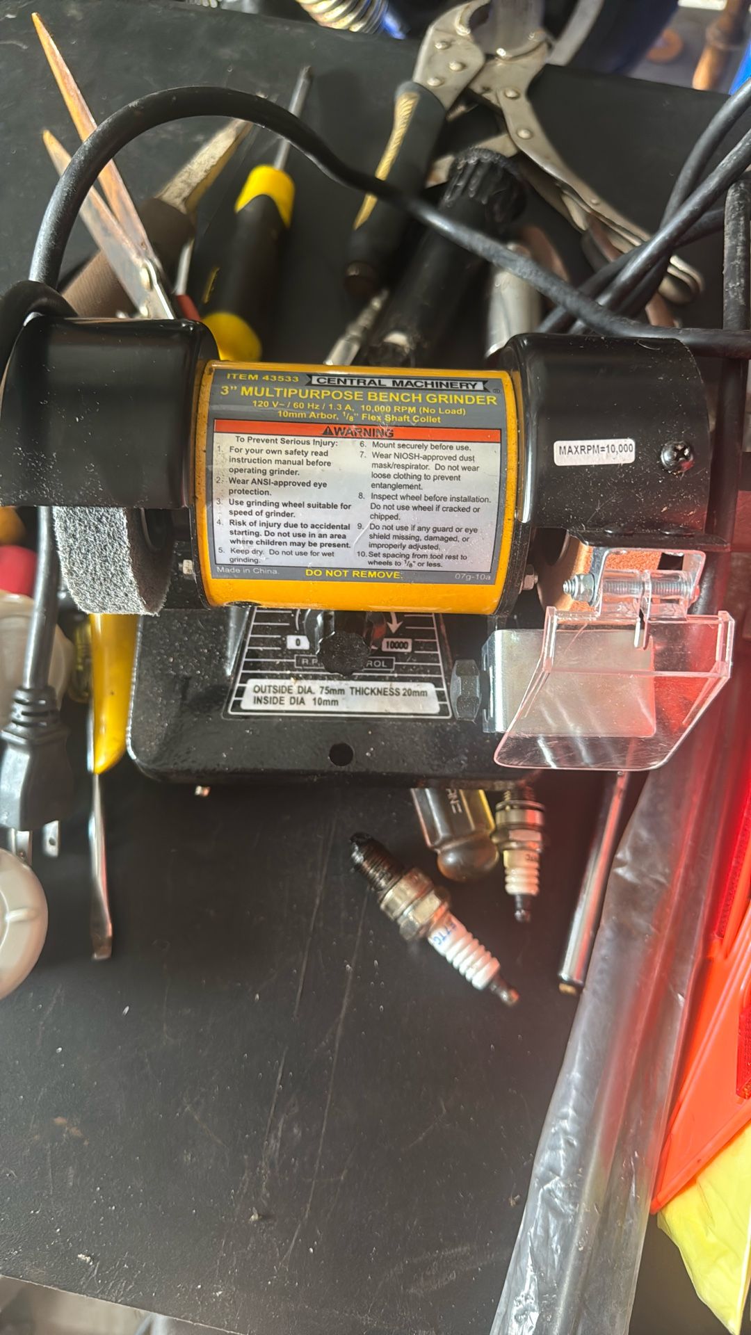 3” Multipurpose Bench Grinder 