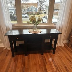Console Table With 2 Drawers