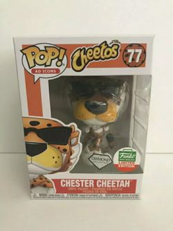 Funko Pop! Chester Cheetah (Diamond) #77 Funko Shop Exclusive
-
Brand new