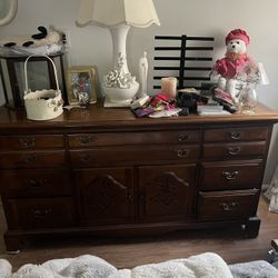 2 Dressers And Headboard