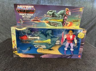 Mattel Masters of the Universe Origins Prince Adam's Sky Sled Action Figure