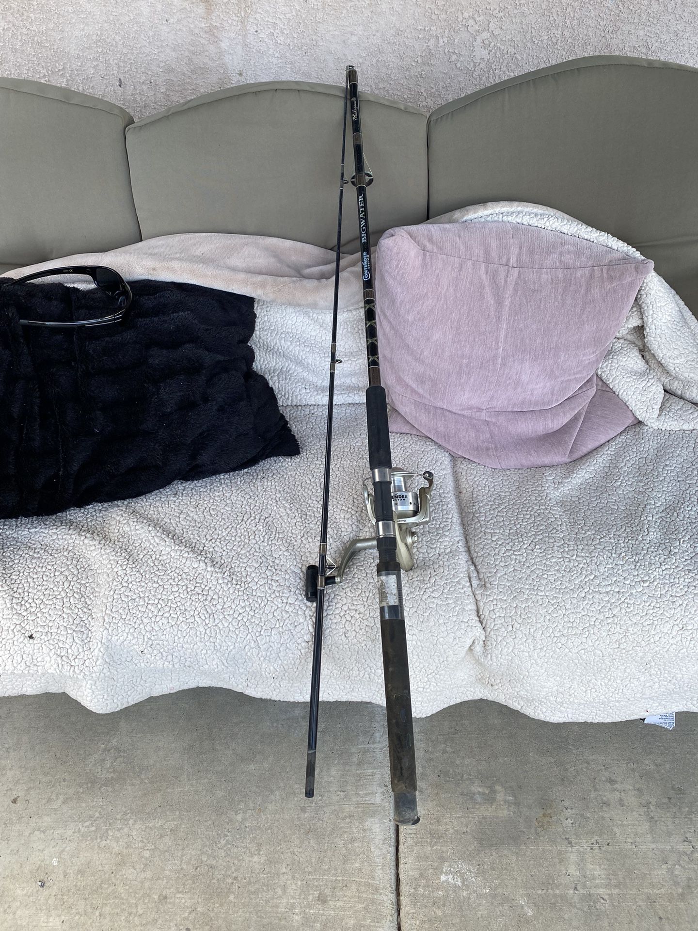 Fishing Rod With Reel In Excellent Condition 