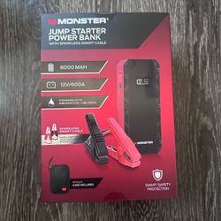 Monster Jump Starter Power Bank