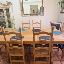 Tres. Amigos Dining, Room, Table, and chairs.