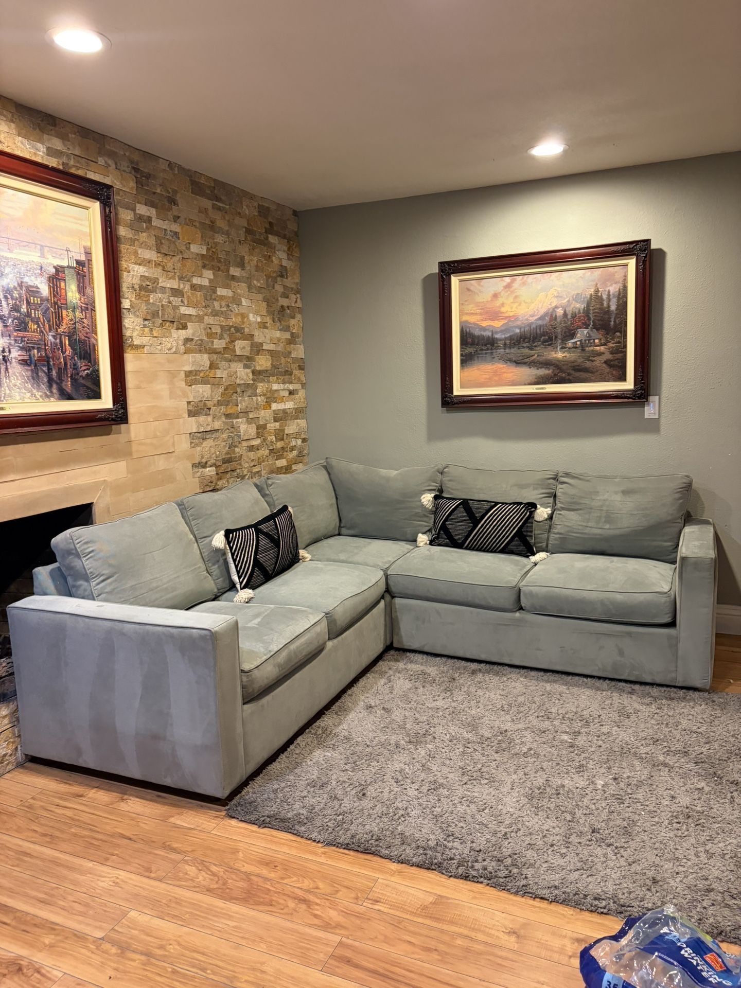 FREE DELIVERY- Room And Board Sectional Sofa