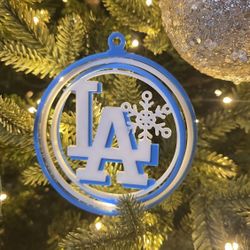 Dodgers Ornament 
